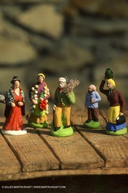 Les Baux de Provence, Atelier de fabrication de santons