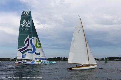 02 07 2012 - Newport (RI) - Départ du prologue de la Krys Ocean Race disputé sur le parcours Newport-New York