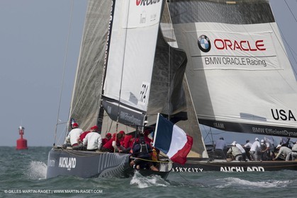 01 02 2009 - Auckland (NZL) - Louis Vuitton Pacific Series - Racing Day 3 - Round Robin 1
