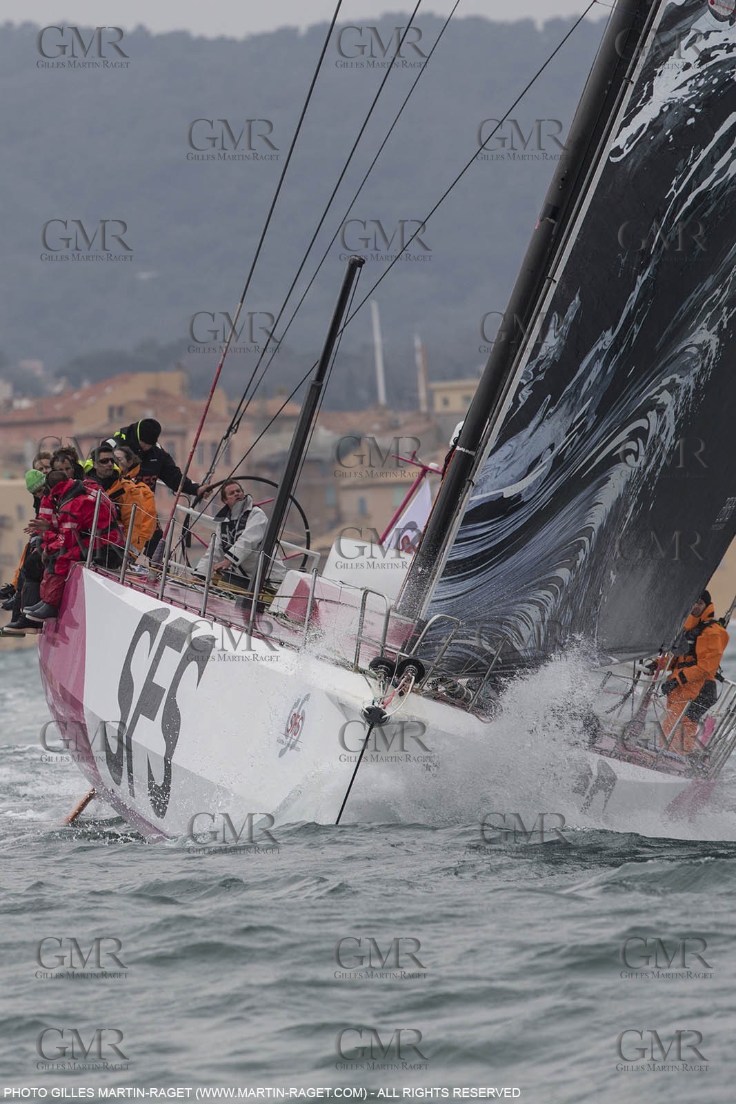 21 03 2015, Saint Tropez (FRA,83), 900 Nautiques de Saint Tropez by SFS, Start, SFS II