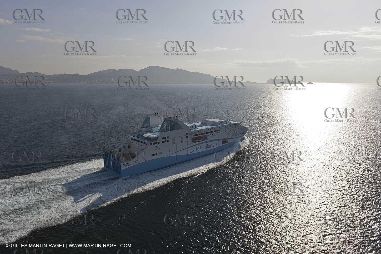 14 01 2012 - Marseille (FRA,13) - La Meridionale shipping company - the Piana off Marseille and the Calanques