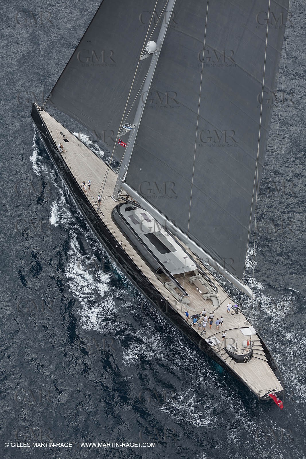 11 10 2014, Alicante (ESP), Volvo Ocean Race 2014-15 start, Super Yacht Aglaia