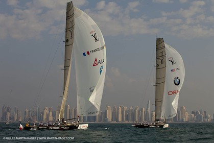 14 11 2010 - Dubai (UAE) - Dubai Louis Vuitton Trophy -  BMW ORACLE Racing - Race Day 1 - Vs All 4 one