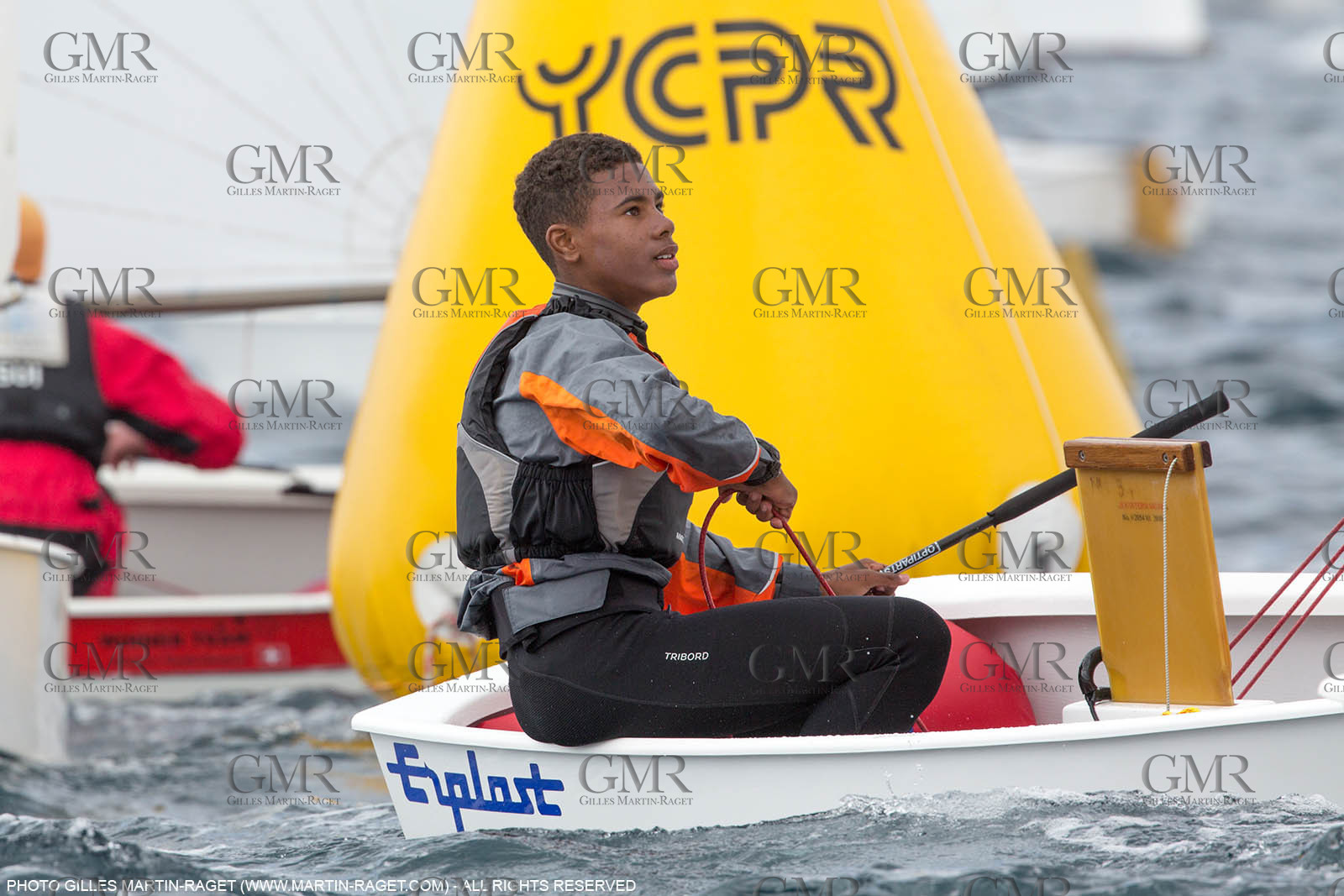 15 04 2016, Marseille (FRA,13), SNIM Dériveurs, Coupe Internationale de Printemps Optimist, Final Day