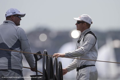 02 08 2010 - Cowes (UK, IOW) - The 1851 Cup -  BMW ORACLE Racing - Training Day.