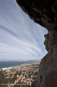 25 03 2009 - Marseille (FRA, 13) - Les Calanques - Massif de Marseilleveyre - La Roche Percée