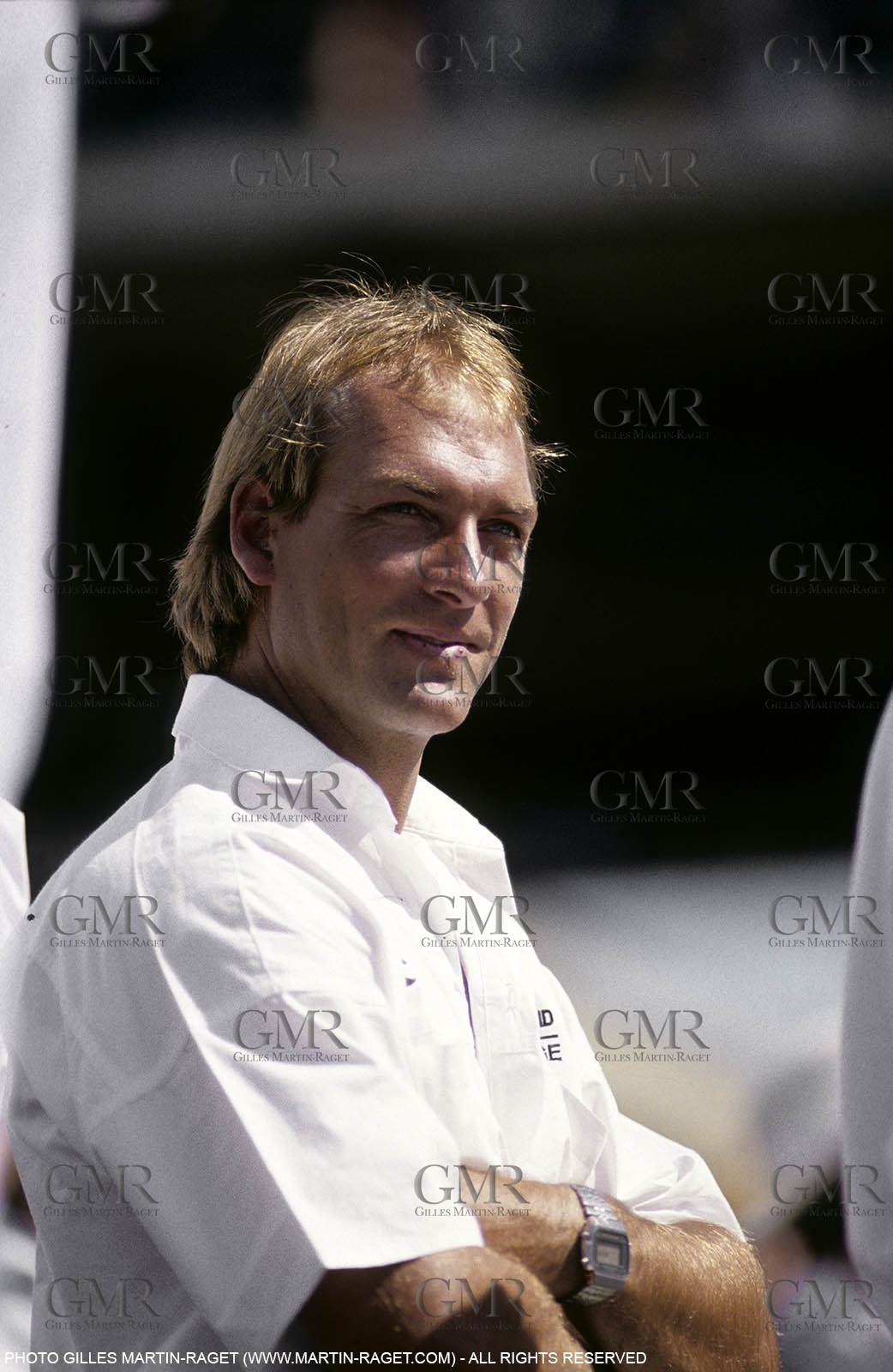 America's Cup, San Diego 1988, David Barnes, New Zealand skipper