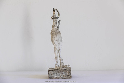 12 07 2020, St Rémy de Provence (FRA, 13) Oeuvre Germaine Richier, Nu VIII