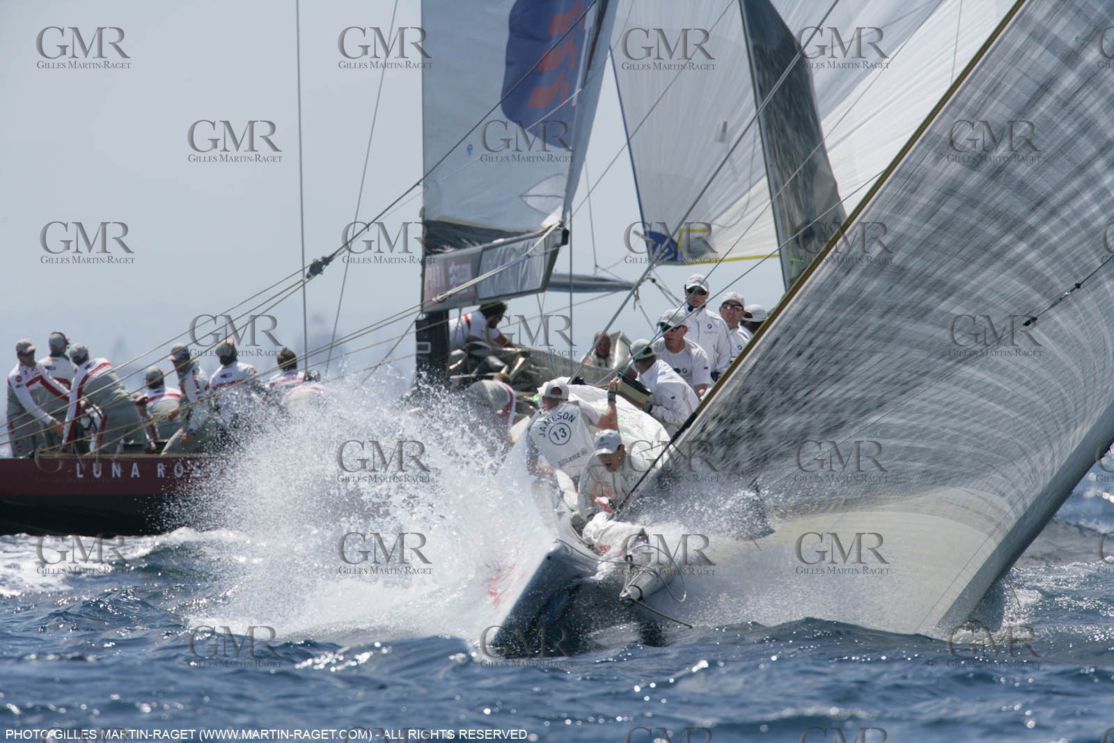 15 05 2007-Valencia (Spain)- 32nd America's Cup - Louis Vuitton Cup - Semi-final - Day 2 - BMW ORACLE racing