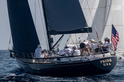 05 10 2023, Saint-Tropez (FRA,83), Les Voiles de Saint-Tropez 2023, Race Day 5, Défi Pride Vs Ikra