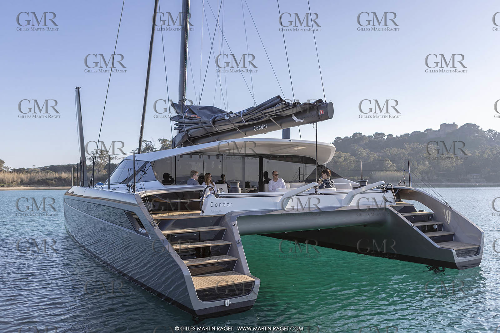 16 02 2019, Porquerolles (FRA,83), Gunboat 68 sail testing  3