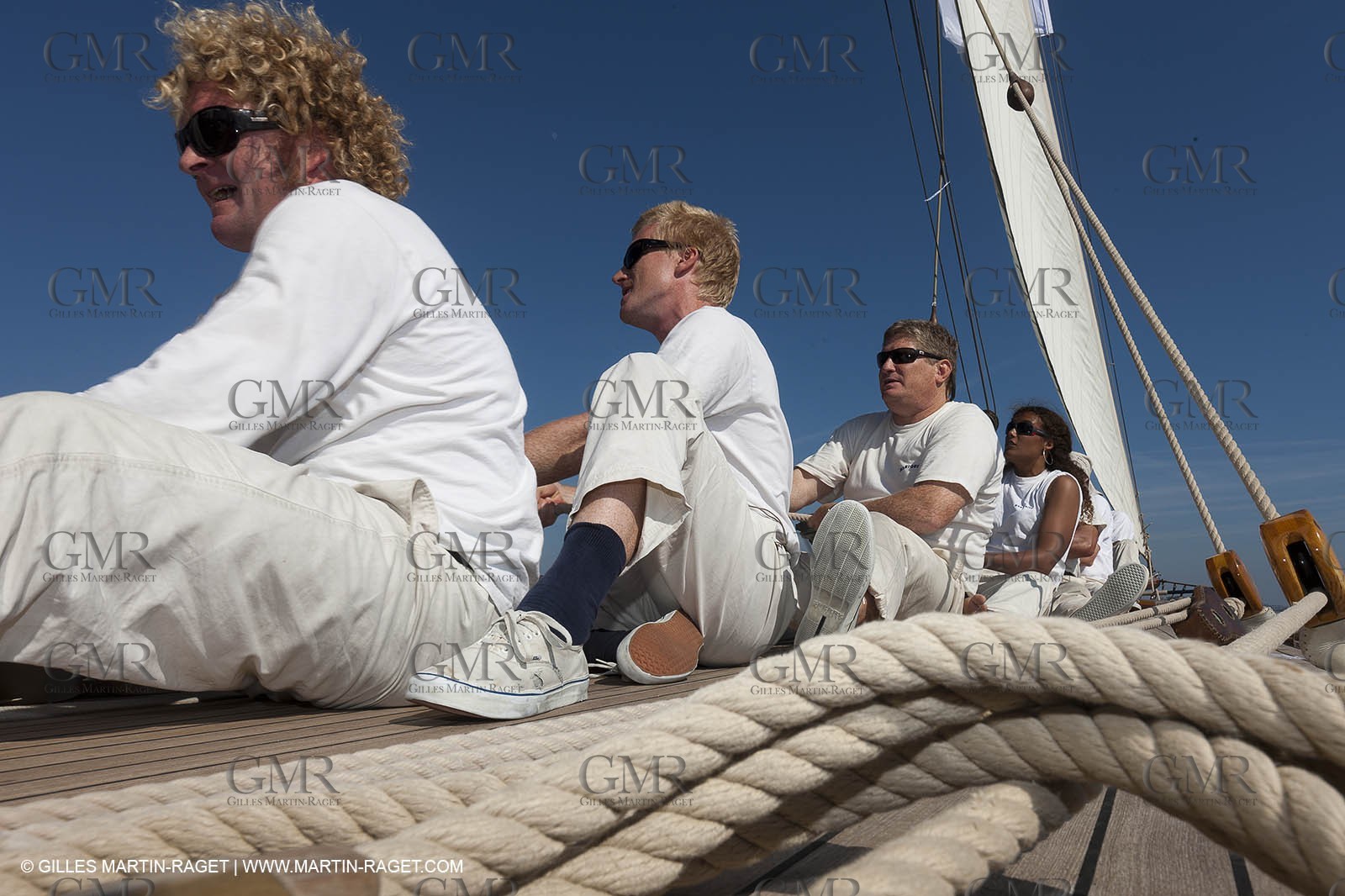 01 10 2011 - Saint Tropez (FRA,13) - Voiles de Saint Tropez 2011 - Classic Yachts - Day 5 - Onboard Mariquita