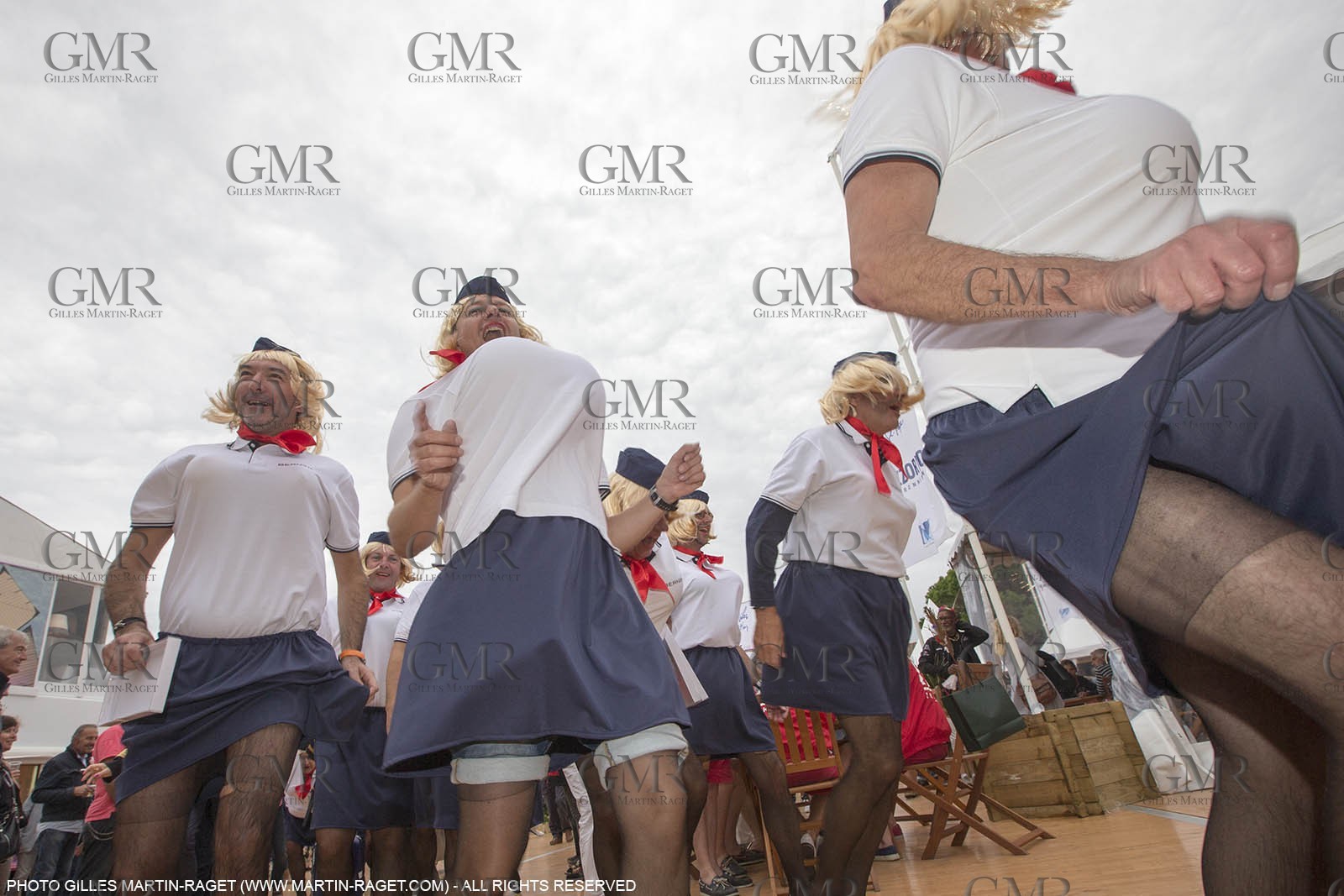 01 10 2025, Saint-Tropez (FRA,83) , Voioes de Saint-Tropez 2015, Day 4, Crew parade