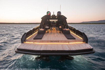 20 07 2016, Cala Galera (ITA), WallyYachts, Wally Power 75 Checkmate