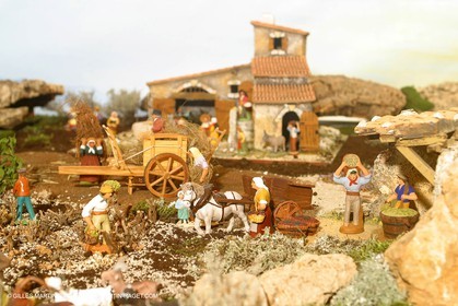 Great crib from les Saintes Maries de la mer (FRA, 13) for Christmas, December 2010
