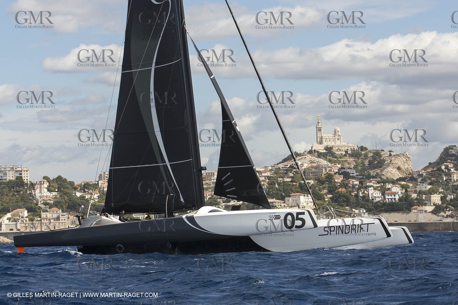 24 09 2012 - Marseille (FRA,13) - Match race France 2012 - Arrivée des MOD 70 du  Tour de l'Europe