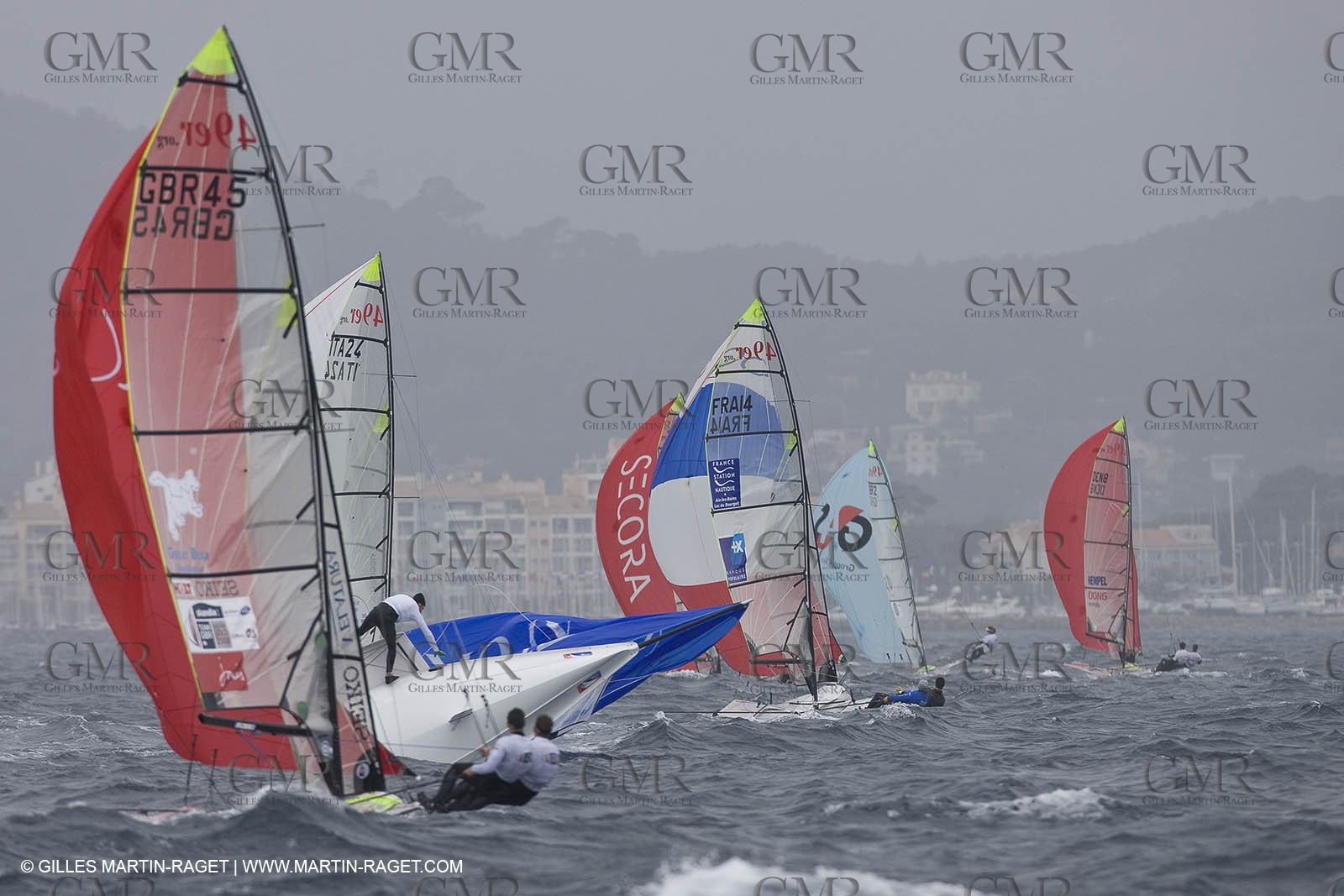 20 04 2008 - Hyères (FRA,83) - Hyères Olympic Week - Day 1.