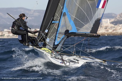 21 03 2013 - Marseille (FRA,13) - Essai du 49er FX