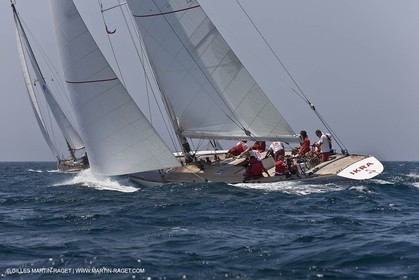 Sailing, Classic yachts, Voiles Vieux Port 2009, Marseille (FRA)
