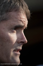 19 01 2010 - Valencia (ESP) - 33rd America's Cup - BMW ORACLE Racing - Valencia Training - Sail 3 - International press visit base - Russell Coutts