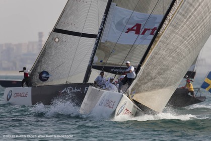 15 11 2010 - Dubai (UAE) - Dubai Louis Vuitton Trophy -  BMW ORACLE Racing Vs Artemis