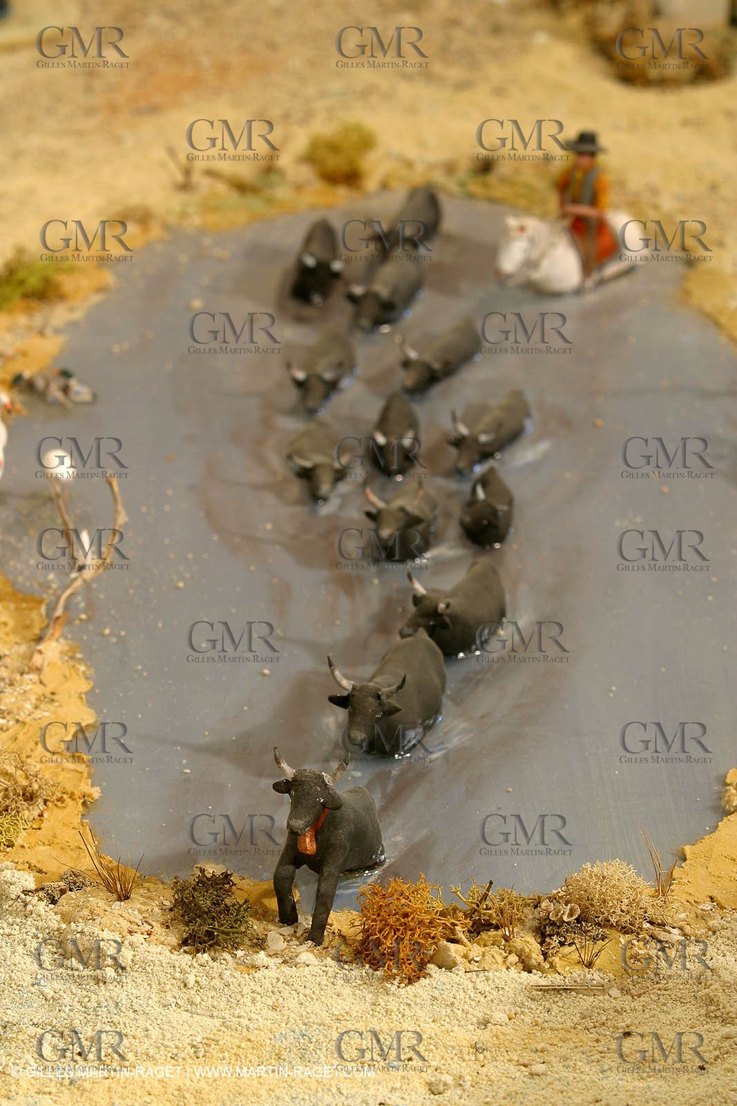 Great crib from les Saintes Maries de la mer (FRA, 13) for Christmas, December 2010