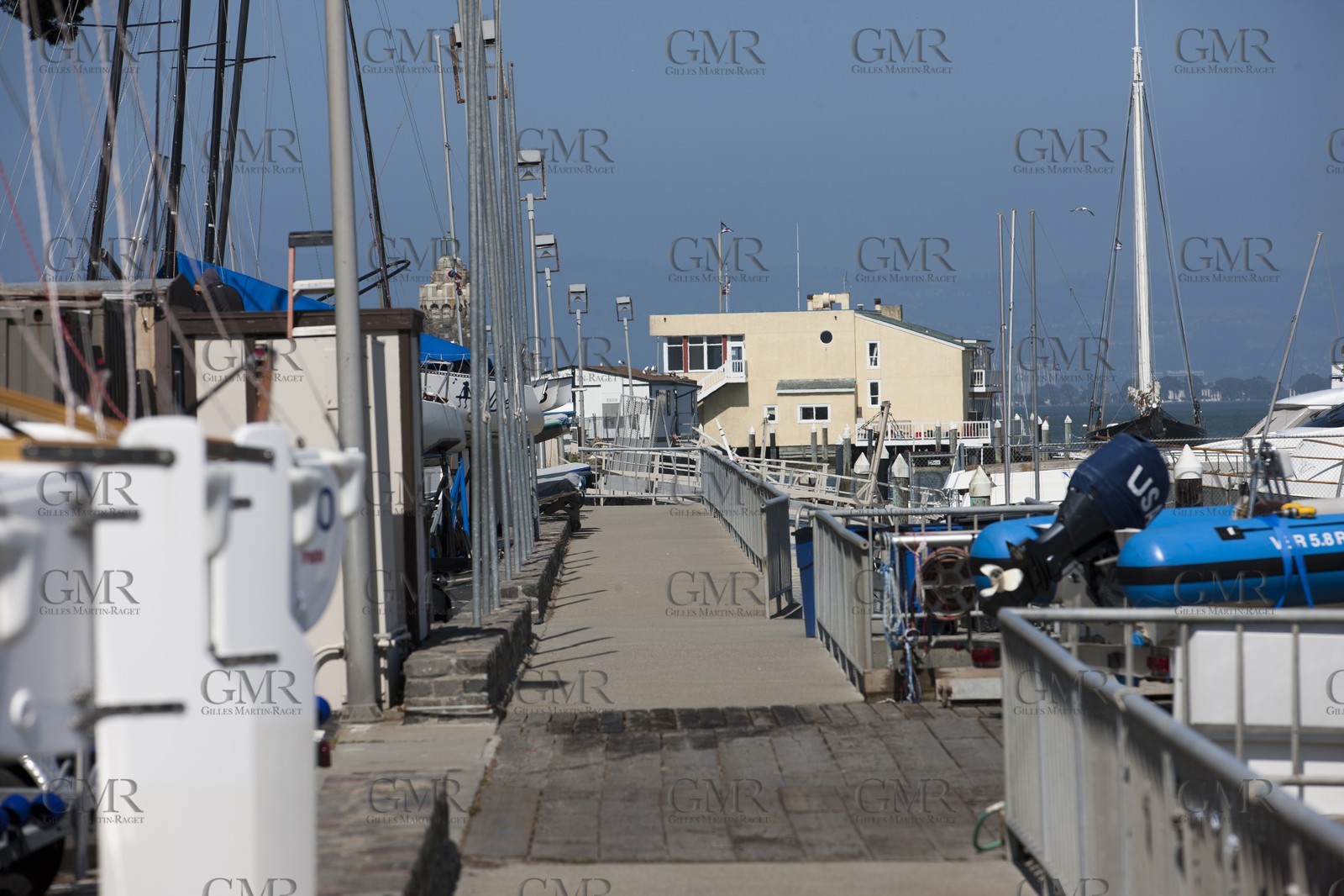 07 06 2011 - San Francisco (USA,CA) - 34th America's Cup - San Francis Yacht Club parkings