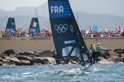 02 08 2024, Marseille (FRA), Paris 2024 Olympic Games, Sailing, Race Day 5,