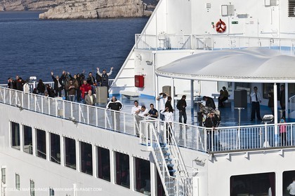14 01 2012 - Marseille (FRA,13) - La Meridionale shipping company - the Piana off Marseille and the Calanques
