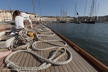 01 10 2011 - Saint Tropez (FRA,13) - Voiles de Saint Tropez 2011 - Classic Yachts - Day 5 - Onboard Mariquita
