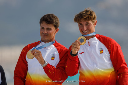 Paris 2024, Sailing, 49er Medals ceremony