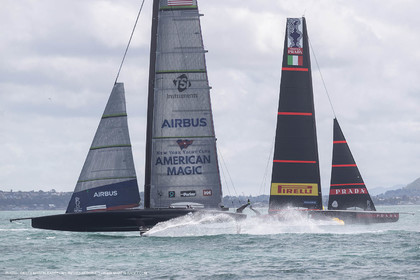 08 12 2020 - Auckland (NZL) - 36th America's Cup - Practice Sessions - Day 1