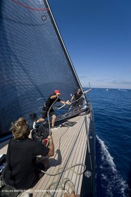 03 09 06 - Porto Cervo (Sardinia) - Maxi World Cup 2006 - A bord Wally 90 Tango