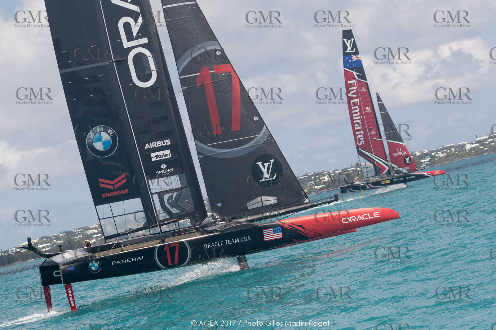 17 06 2017 - Bermuda (BDA) - 35th America's Cup 2017 - 35th America's Cup Match Presented by Louis Vuitton, Race day 1