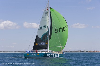 27 03 08- La Grande Motte- (FRA,34) Transat AG2R 2008- Jean-Paul Mouren- Laurent Pellecuer