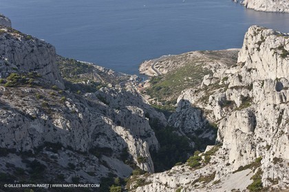10 09 2009 - Marseille (FRA, 13) - Les Calanques - Massif de Marseilleveyre- Vallon de Mougranier -Vallonl Saint Michel - Callelongue