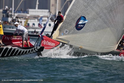 18 11 2010 - Dubai (UAE) - Dubai Louis Vuitton Trophy -  BMW ORACLE Racing Vs Mascalzone Latino