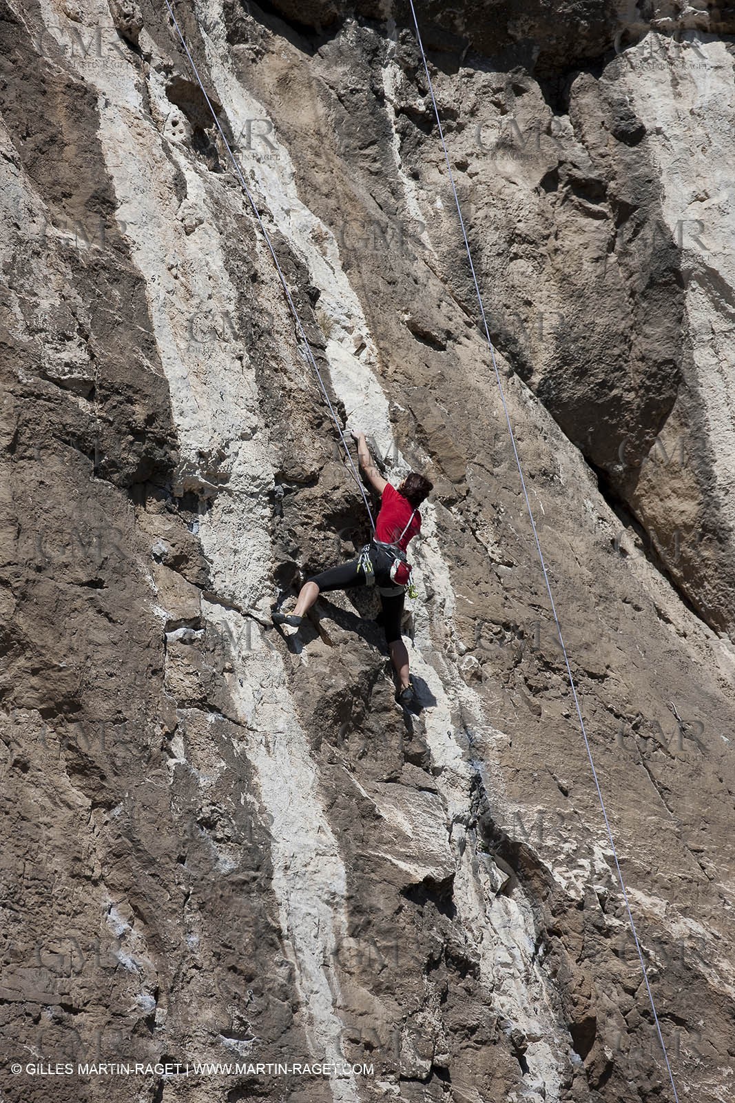 26 03 2009 - Marseille (FRA, 13) - Les Calanques - Sugiton - Les toits cliff