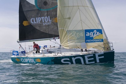 27 03 08- La Grande Motte- (FRA,34) Transat AG2R 2008- Jean-Paul Mouren- Laurent Pellecuer