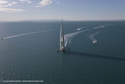 27 01 2010 - Valencia (ESP) - 33rd America's Cup - BMW ORACLE Racing - Sailing team