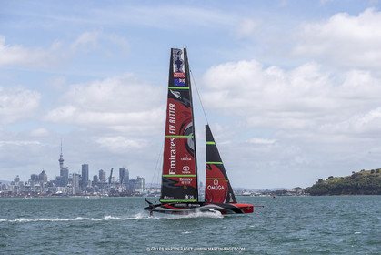 11 12 2020 - Auckland (NZL) - 36th America's Cup - Practice Sessions - Day 3 - Emirates Team New Zealand