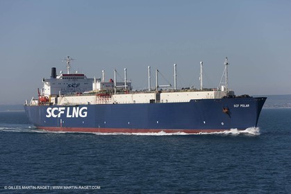 29 05 2009 - Fos  Mer (FRA, 13) - Methane tanker SCF Polar