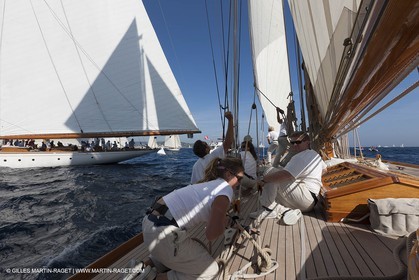 01 10 2011 - Saint Tropez (FRA,13) - Voiles de Saint Tropez 2011 - Classic Yachts - Day 5 - Onboard Mariquita