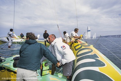 Course à la voile, multicoques, ORMA 60, Jean Le Cam, Bonduelle