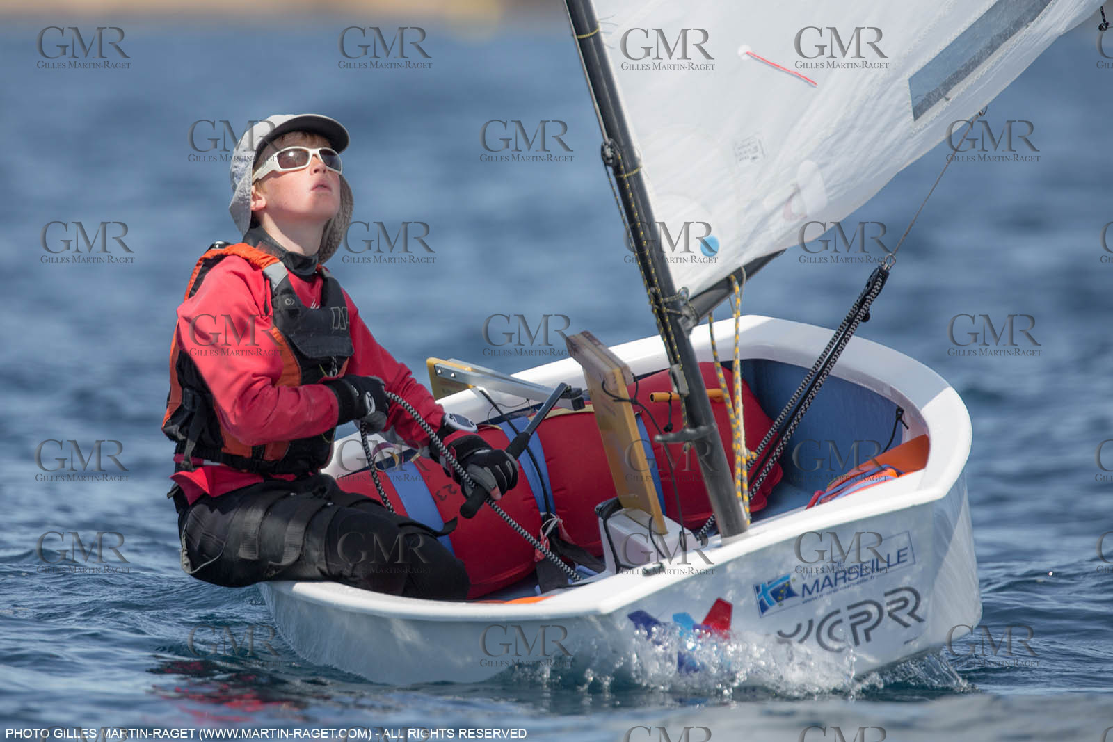 14 04 2016, Marseille (FRA,13), SNIM Dériveurs, Coupe Internationale de Printemps Optimist, Day 4