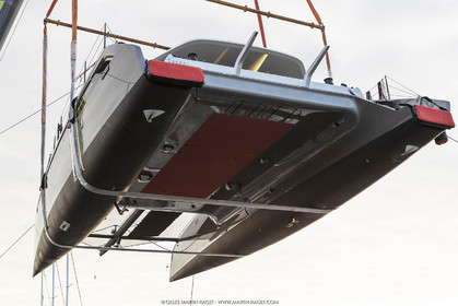 17 01 2018, La Grande Motte (FRA), Gunboat 68  1 launch
