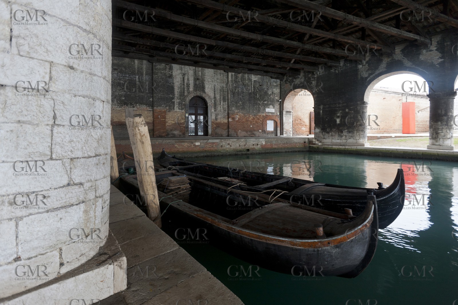 20 02 2012 - Venezia (ITA) - 34th America'sCup - Venezia 2012 America's Cup World Series - The Arsenale where the AC45 moorings, public village, media center and Club 45 will be located